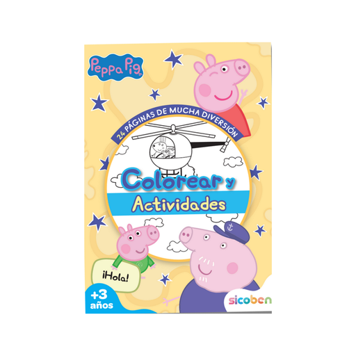 COLOREA Y ACTIVIDADES HASBRO 2 TITULOS 24 PAG C/U SICOBEN