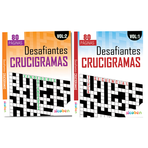 CRUCIGRAMAS PON A PRUEBA TUS HABILILADES LIBRO CRUCIGRAMA 100 PAG SICOBEN