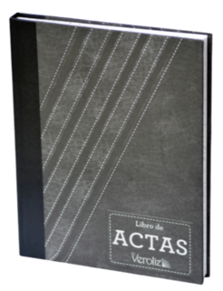 [OFF-FV-500] ACTAS 500 FOLIOS VEROLIZ CUADERNO COSIDO