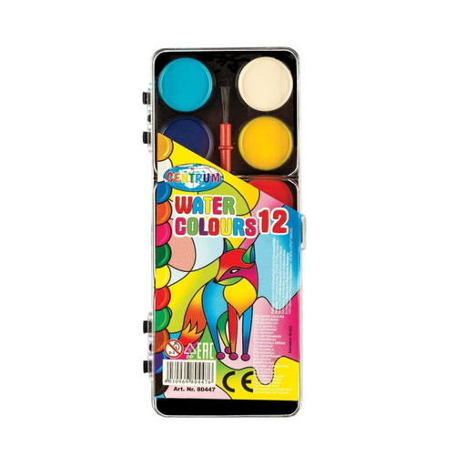 [OFF-87501] ACUARELA 12 COLORES PASTEL ZOO CENTRUM