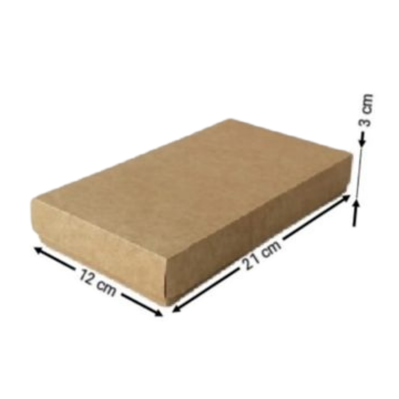 [OFF-CK-2004] CAJA KRAFT #2004 21X12X3CM (PAQ 12)