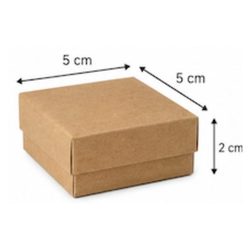 [OFF-CK-2019] CAJA KRAFT #2019 5X5X2CM (PAQ 12)
