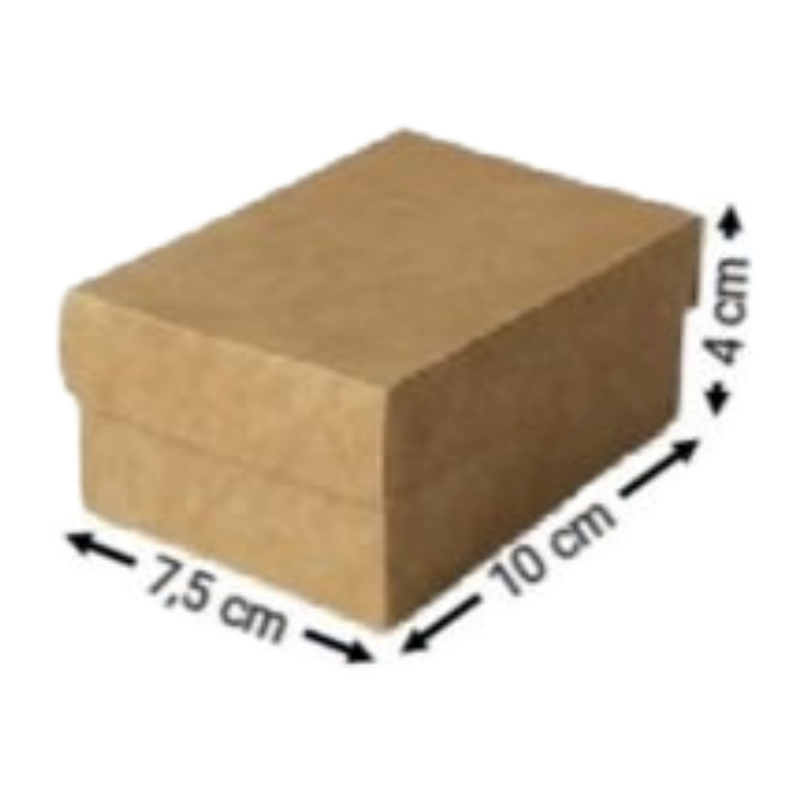 [OFF-CK-2028] CAJA KRAFT #2028 10X7,5X4CM (PAQ 12)