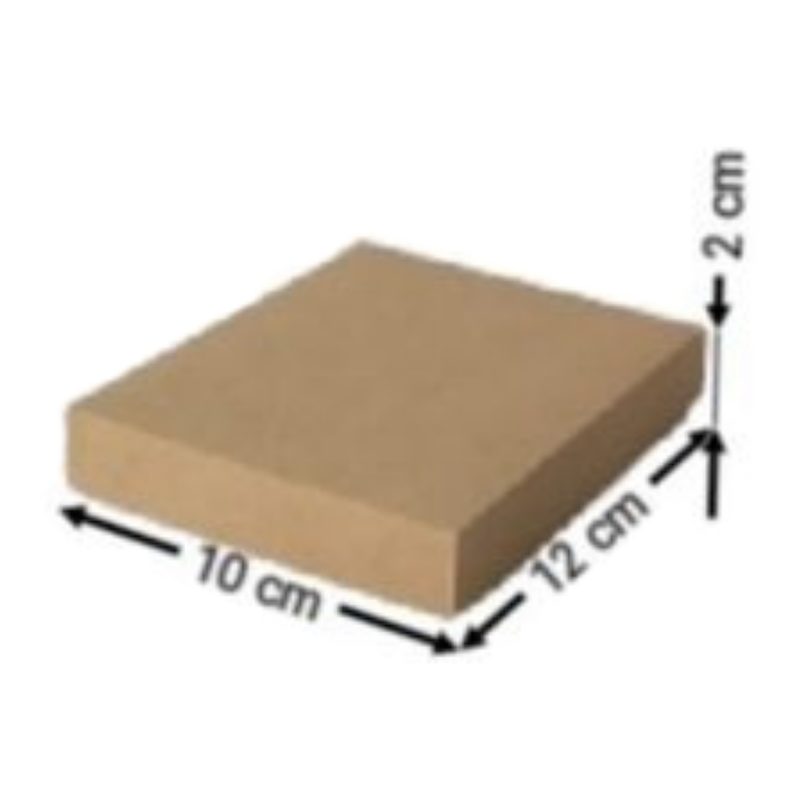 [OFF-CK-2029] CAJA KRAFT #2029 12X10X2CM (PAQ 12)