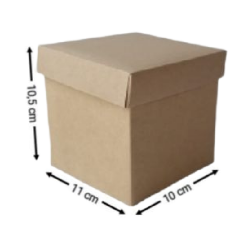 [OFF-CK-2042] CAJA KRAFT #2042 11X10X10,5CM (PAQ 12)