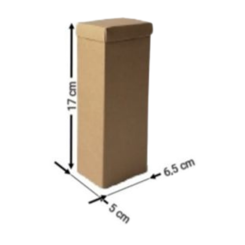 [OFF-CK-2043] CAJA KRAFT #2043 17X6,5X5CM (PAQ 12)