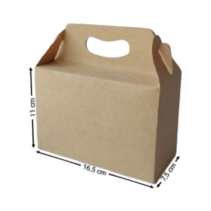 [OFF-CK-4707] CAJA KRAFT P/SORPRESA #4707 16,5X11X7,5CM (PAQ 12)