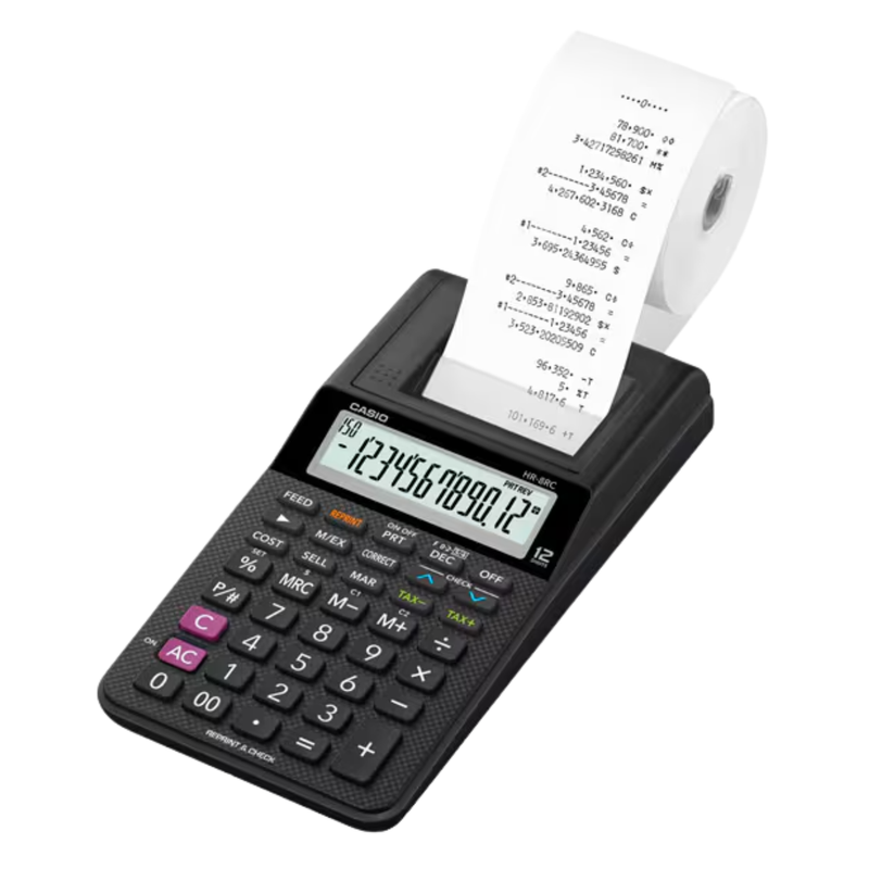 [OFF-99550] SUMADORA CASIO HR-8RC-BK