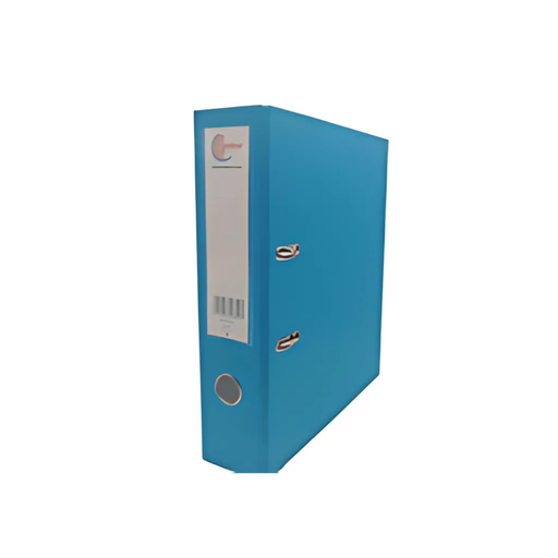 [OFF-B20130] ARCHIVADOR PLASTICO 3" CELESTE TAMAÑO A4
