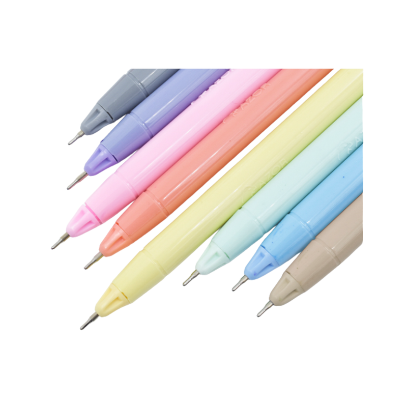 [OFF-6808P] BOLIGRAFO PIN POINT PASTEL SURT. 8 COL 0.7MM AZOR