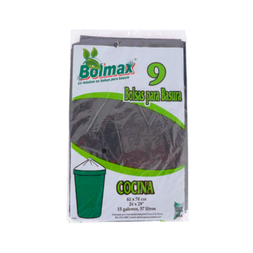[OFF-11073] BOLMAX BOLSA BASURA GRANDE 9UNDS