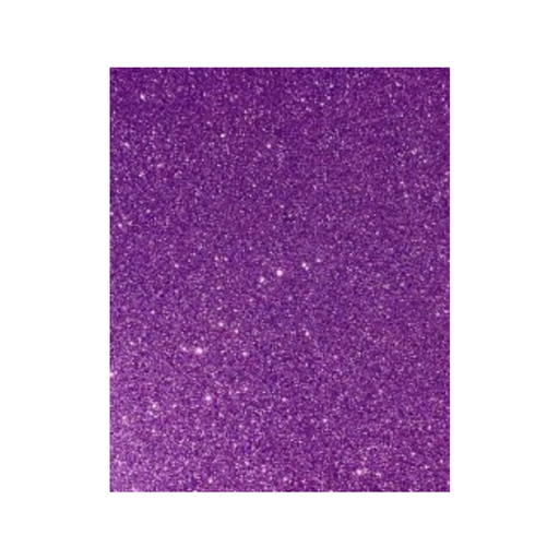 FOAM ESCARCHADO T/CARTA LILA 10H