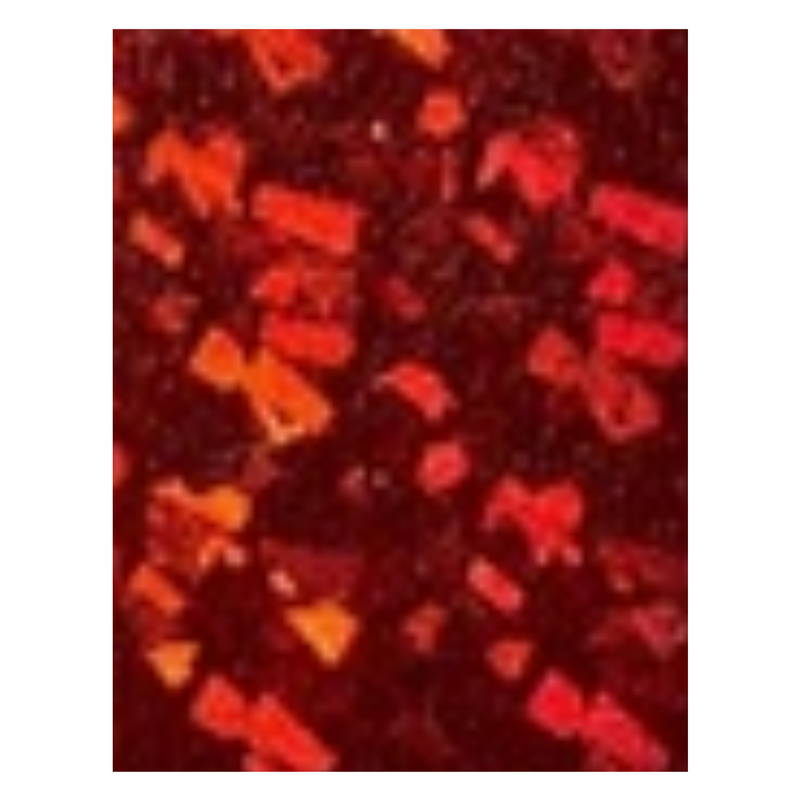 [OFF-26R] FOAM HOLOGRÁFICO T/CARTA ROJO 10H
