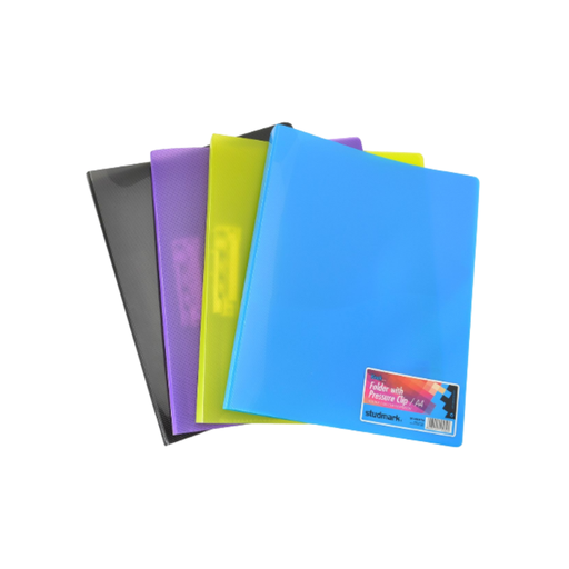 FOLDER A4 C- PRENSILLA PLASTICO (12 UNID) STUDMARK