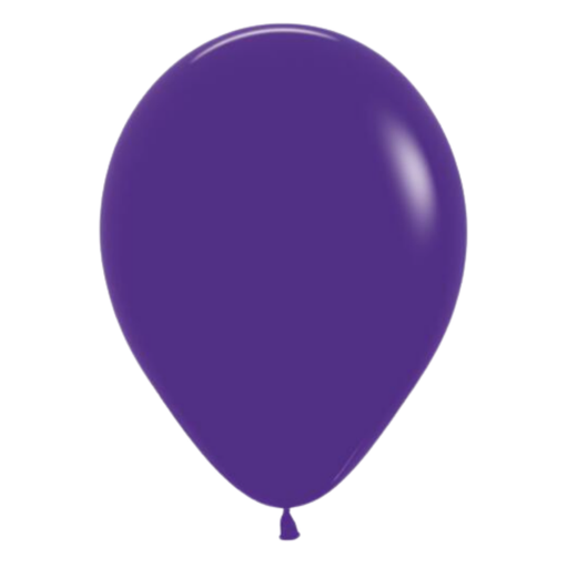 [OFF-CROMMO009] GLOBO No. 12 MORADO LATEX CROMADO (50 UDS)